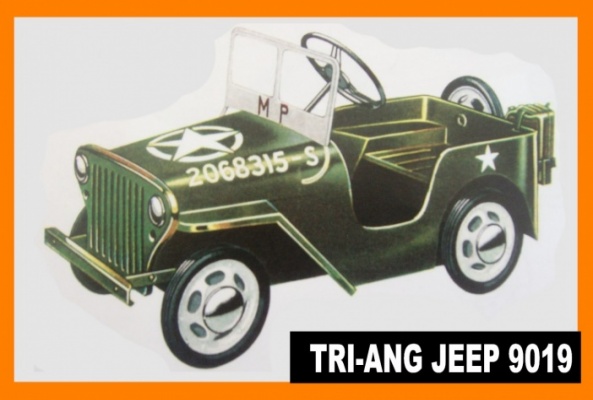 TRI-ANG JEEP 9019